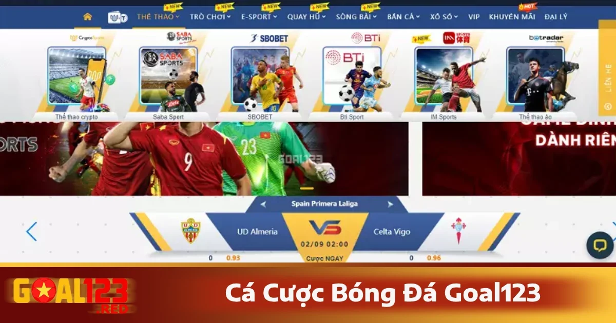 Các giải đấu hấp dẫn khi tham gia cá cược bóng đá Goal123